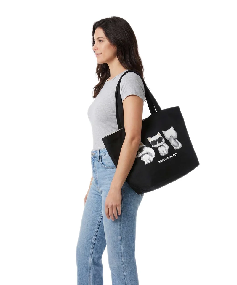 Karl Lagerfeld Ikon Choupette Shopper black