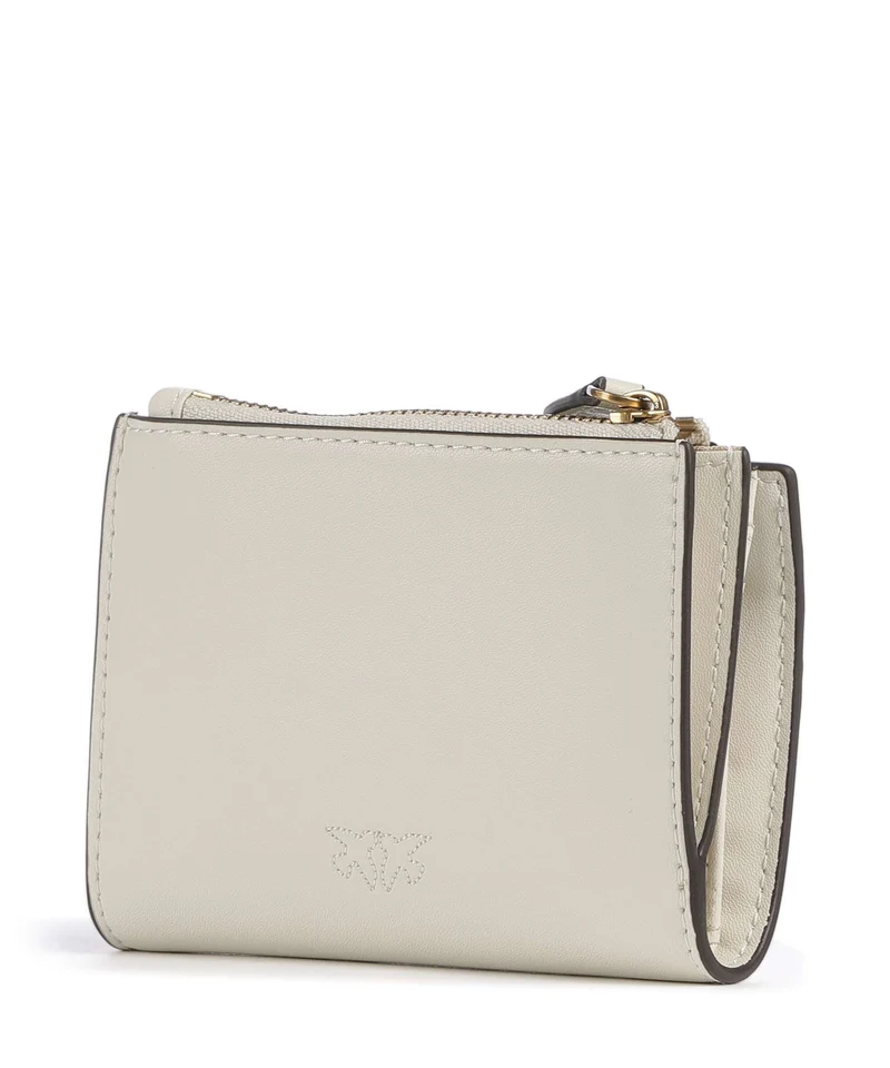 Pinko Geldbörse bianco seta/antique gold