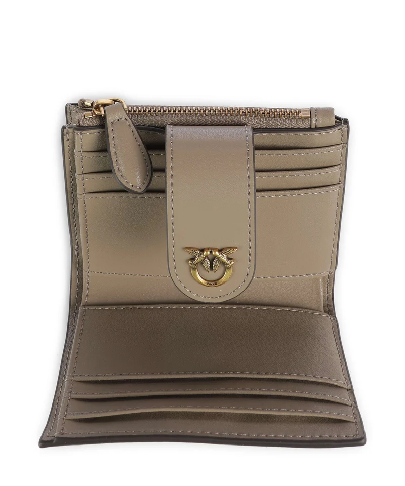 Pinko Geldbörse grigio talpa/antique gold