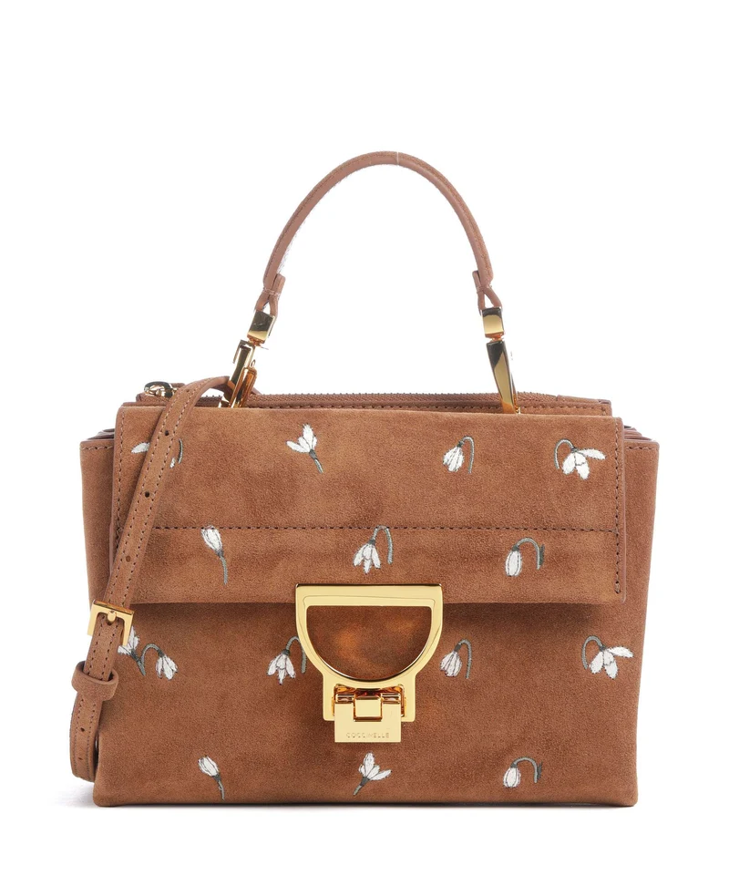 Coccinelle Arlettis Handtasche cognac