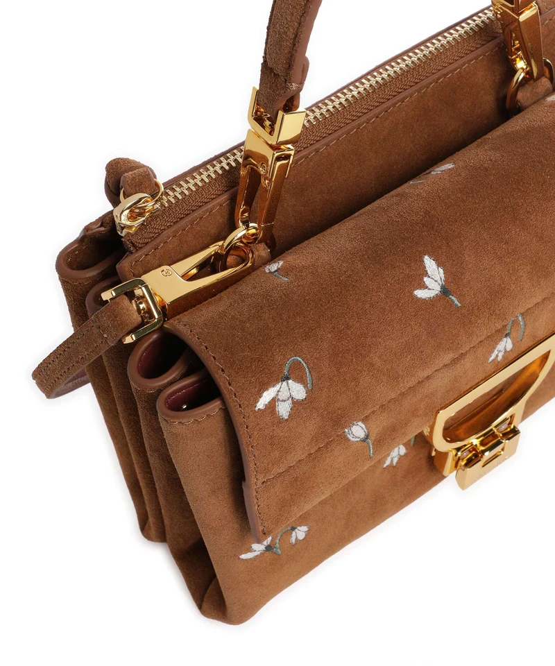 Coccinelle Arlettis Handtasche cognac