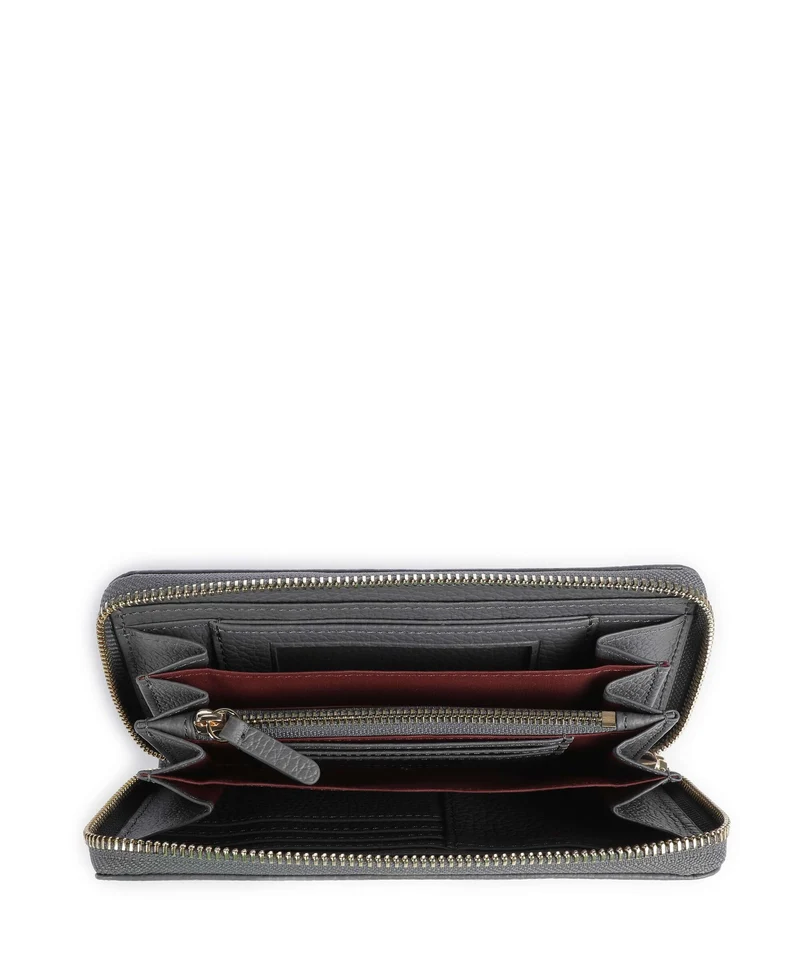 Coccinelle Metallic Soft Geldbörse stove