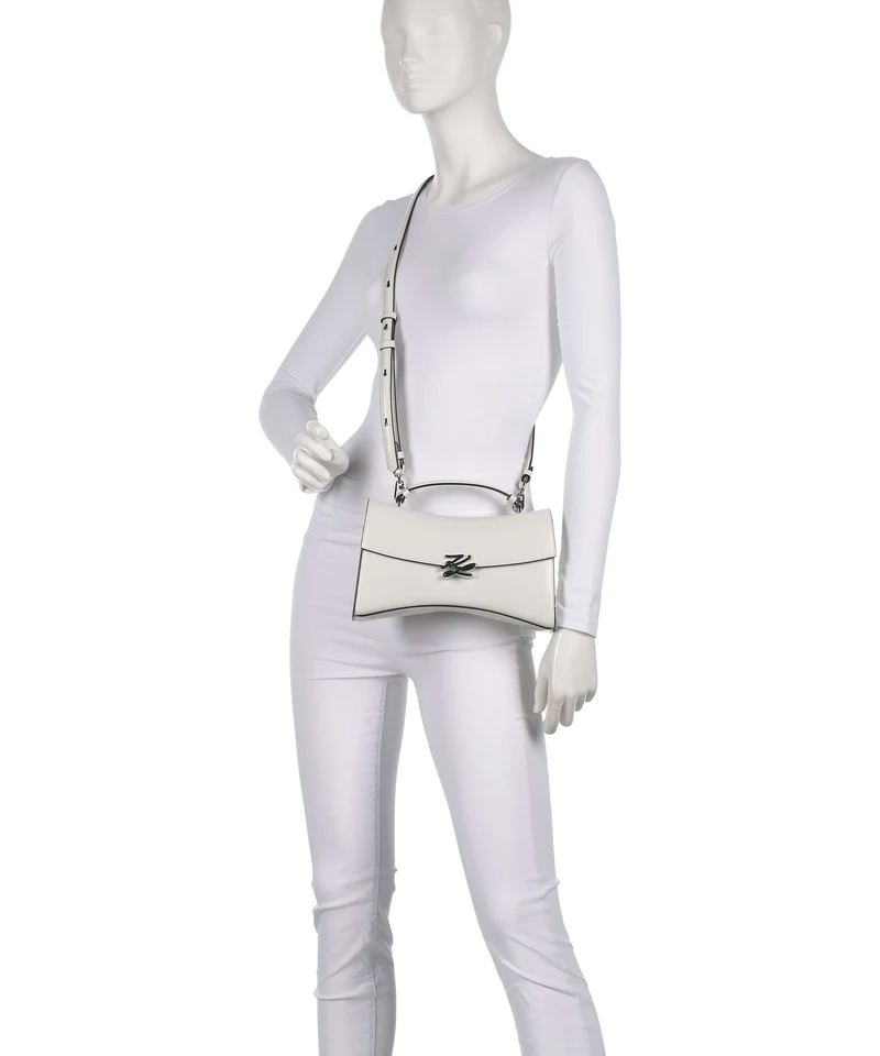 Karl Lagerfeld K/Autograph Umhängetasche off white