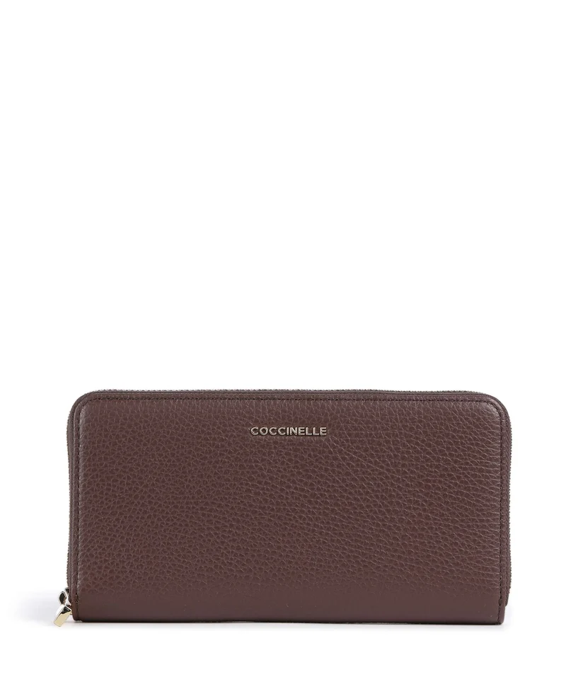 Coccinelle Metallic Soft Geldbörse berry