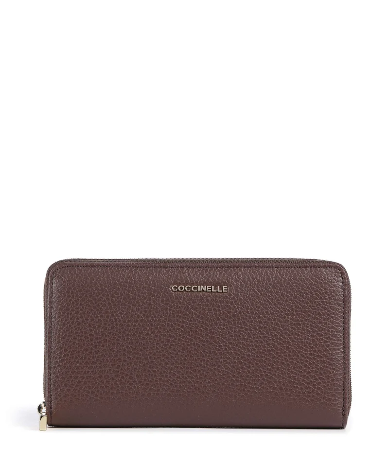 Coccinelle Metallic Soft Geldbörse berry
