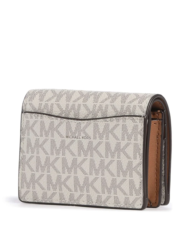 Michael Kors Hamilton Moderne Small Geldbörse vanilla/acorn