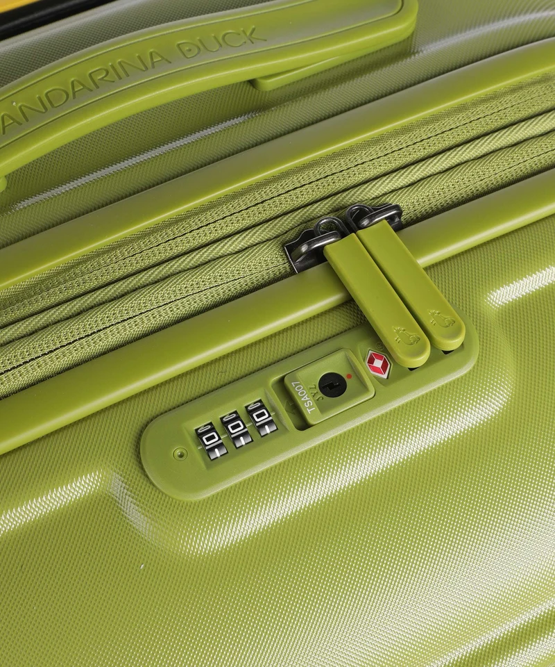 Mandarina Duck Logoduck+ 4-Rollen Trolley winter olive