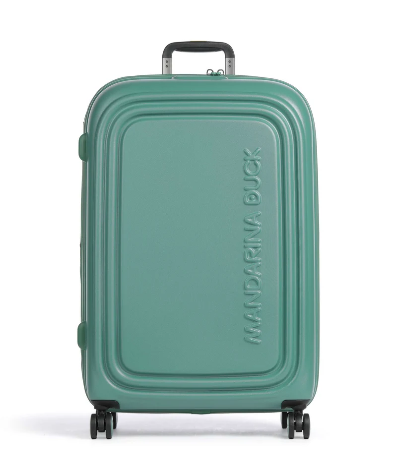 Mandarina Duck Logoduck+ 4-Rollen Trolley foliage green