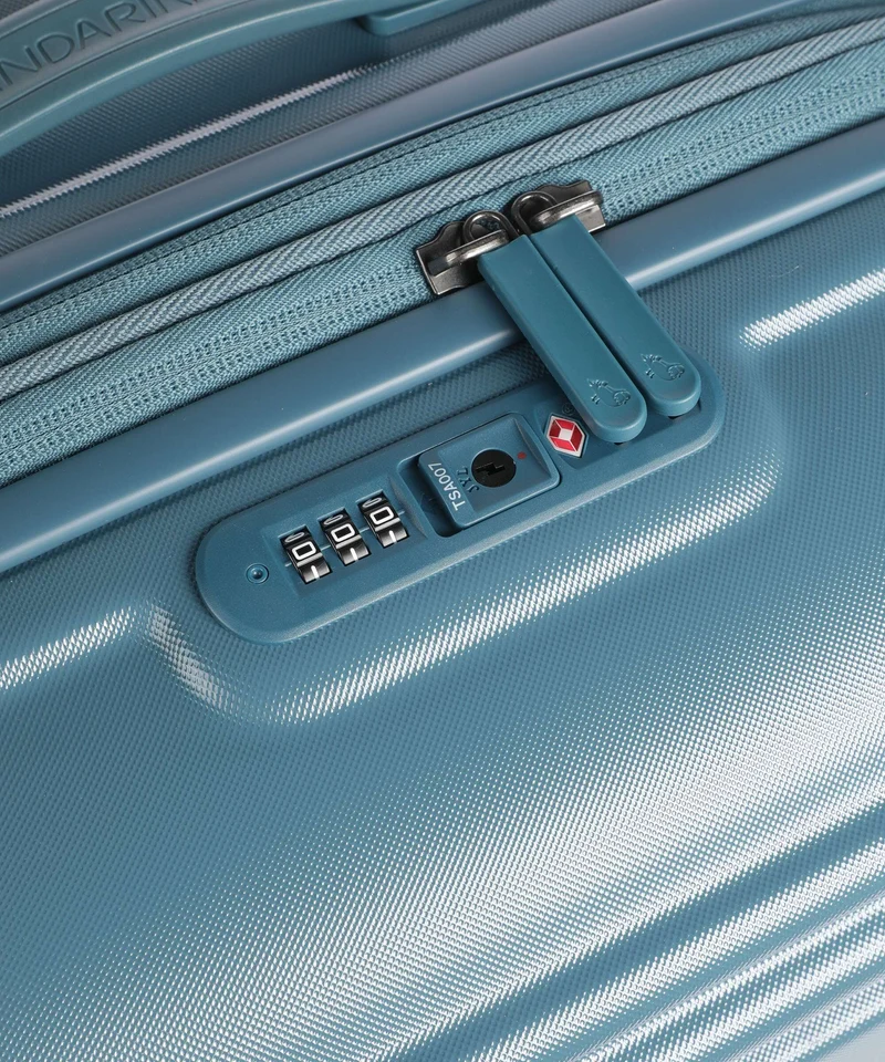 Mandarina Duck Logoduck+ 4-Rollen Trolley tailor blue