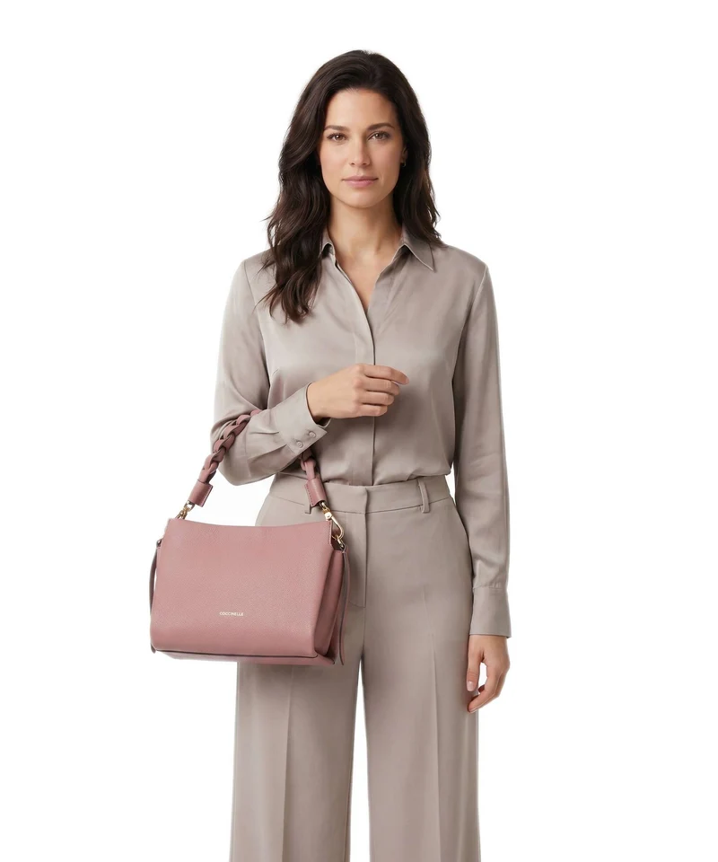 Coccinelle Boheme Grana Double Handtasche winter rose/berry