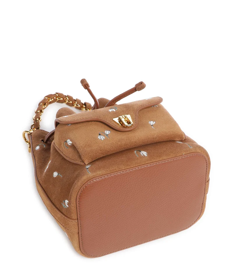 Coccinelle Beat Generation Bucket Handtasche cognac