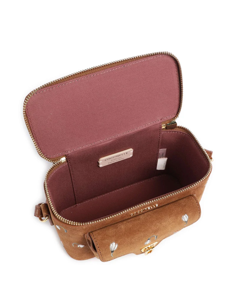 Coccinelle Beat Generation Umhängetasche cognac