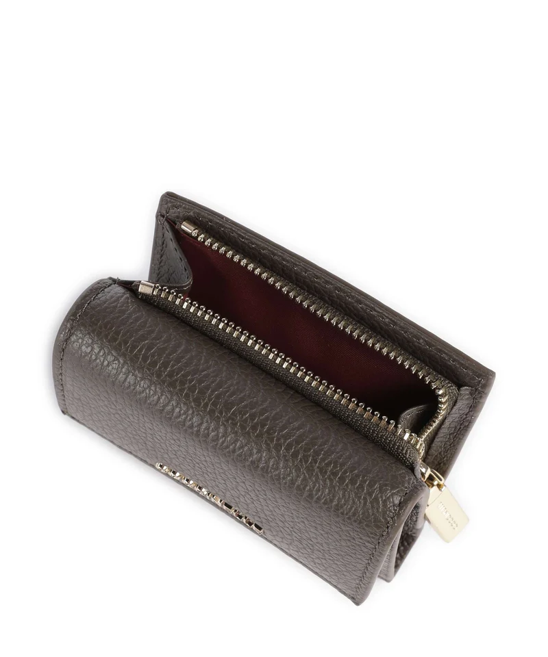 Coccinelle Metallic Soft Geldbörse fango