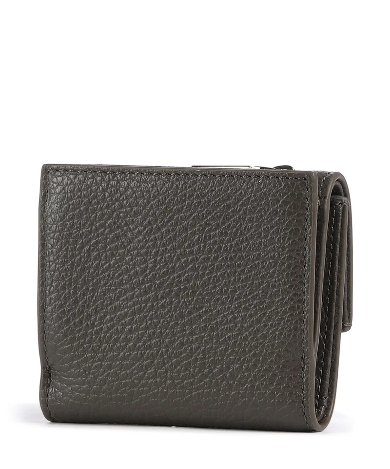 Coccinelle Metallic Soft Geldbörse fango