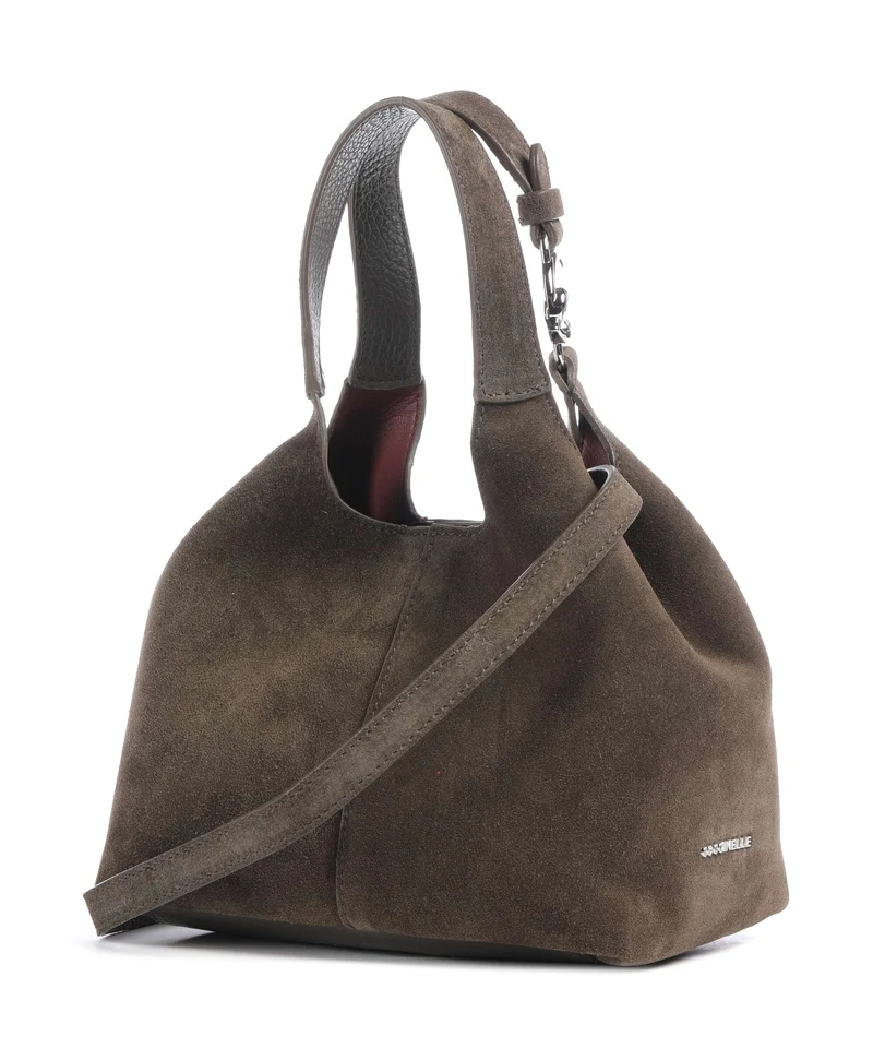 Coccinelle C-Easy Suede Handtasche fango