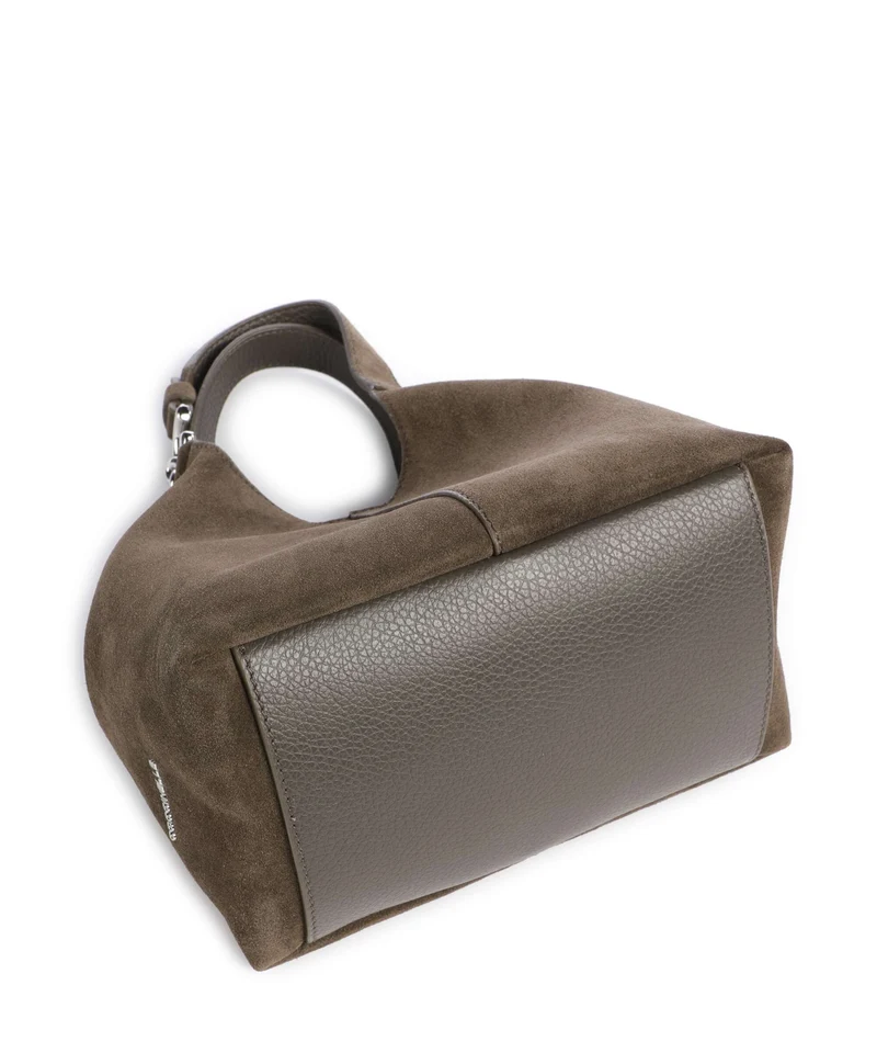 Coccinelle C-Easy Suede Handtasche fango