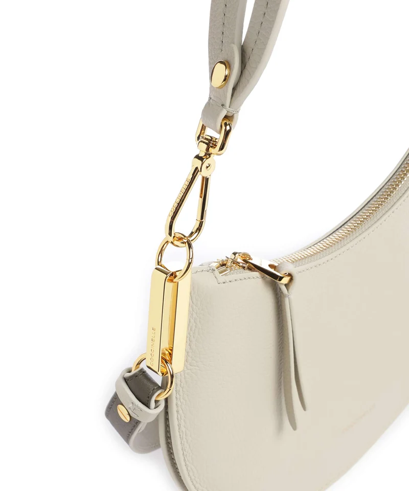 Coccinelle Sunup Schultertasche eucalipto/fango
