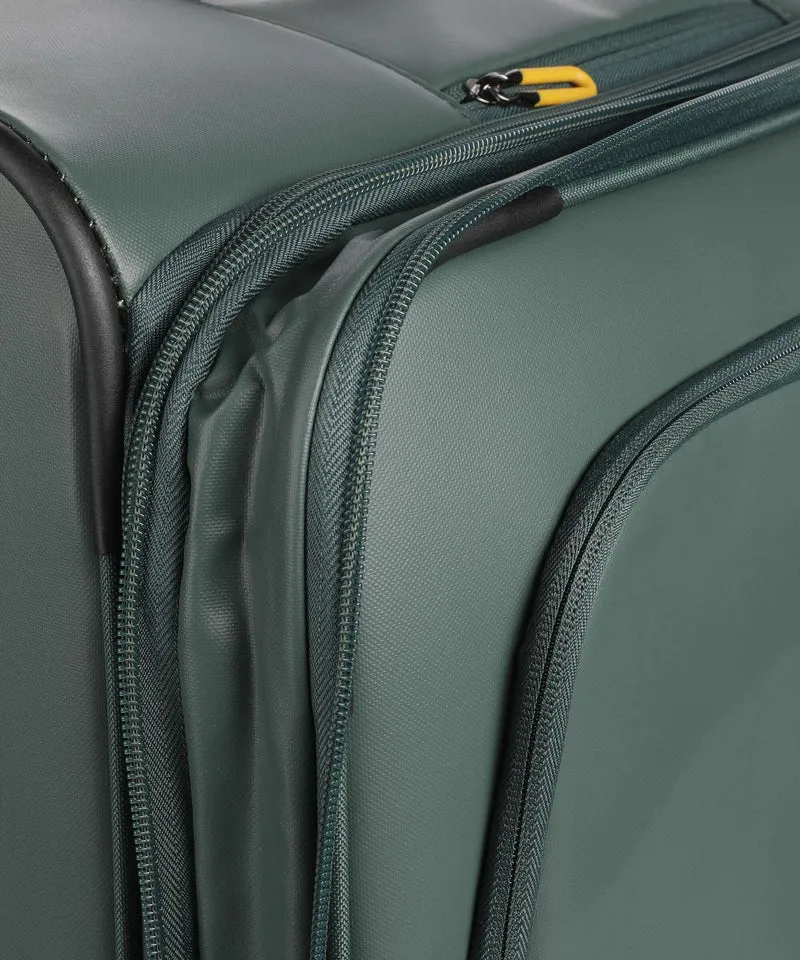 Mandarina Duck Coated 4-Rollen Trolley deep green