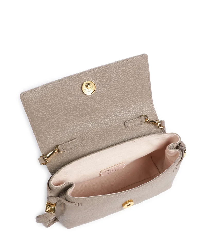 Coccinelle Thess Umhängetasche warm taupe