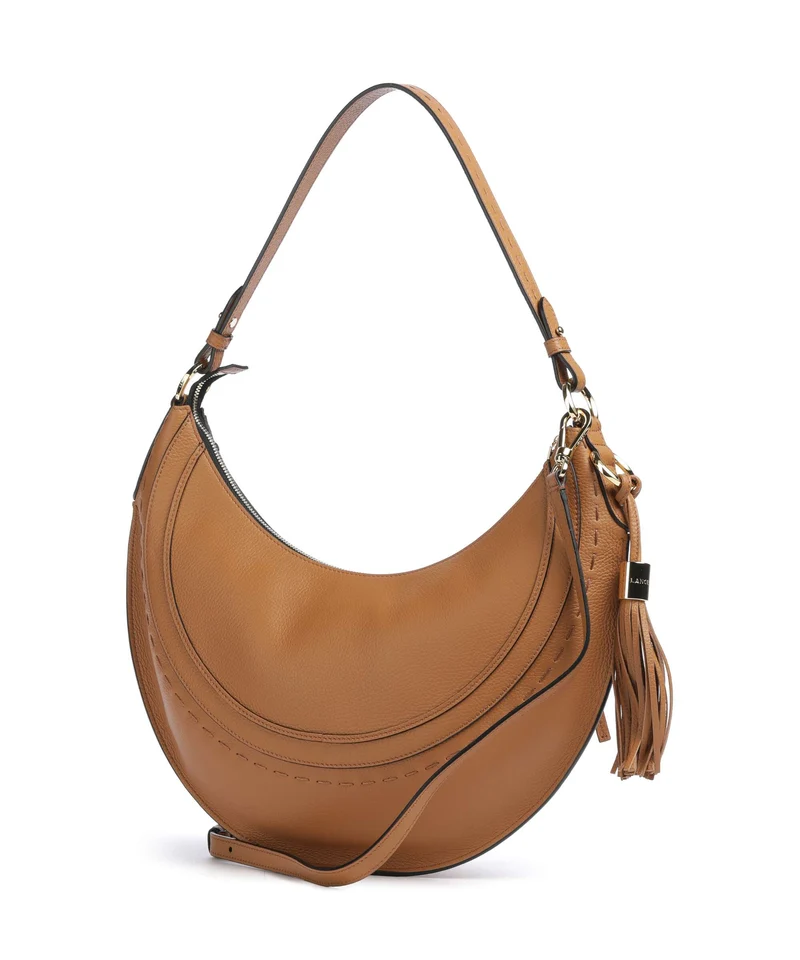 Lancel Hobohème M Beuteltasche camel