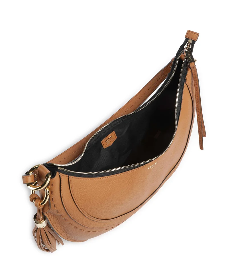 Lancel Hobohème M Beuteltasche camel
