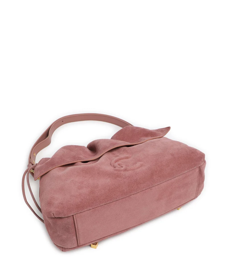 Coccinelle Lidia Suede Beuteltasche winter rose