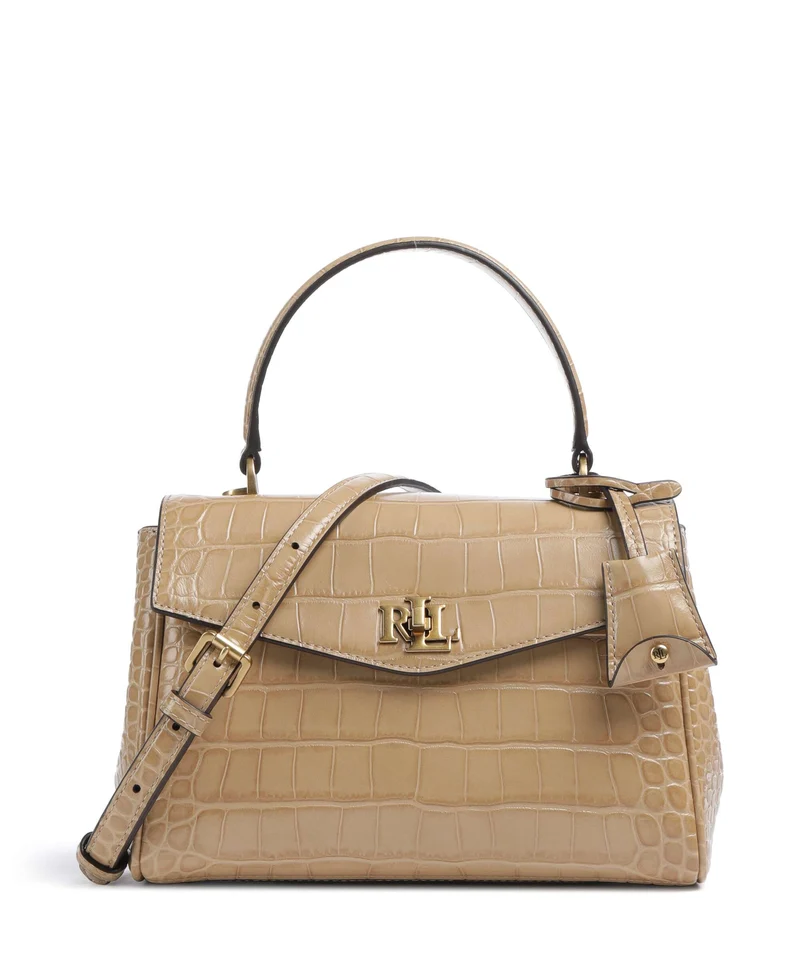 Lauren Ralph Lauren Farrah Small Handtasche tan