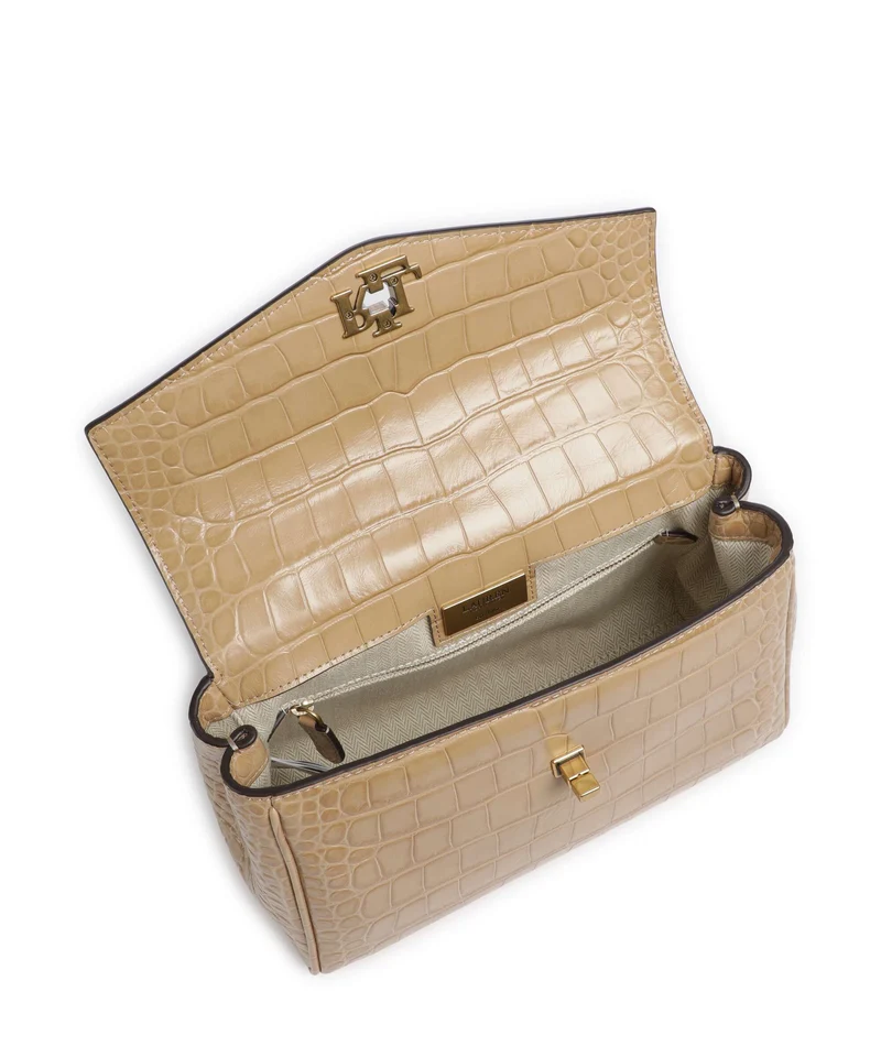 Lauren Ralph Lauren Farrah Small Handtasche tan
