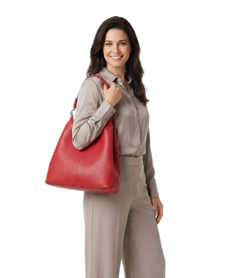 Coccinelle C-Easy Beuteltasche scarlet