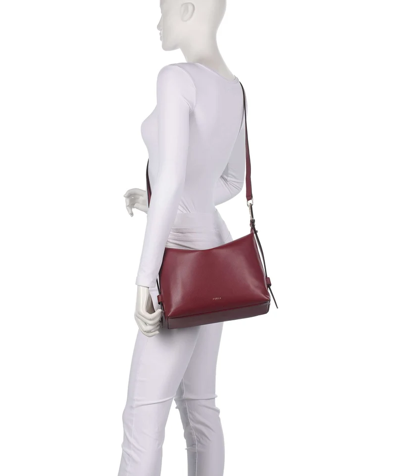 Furla Tonie M Beuteltasche rubino