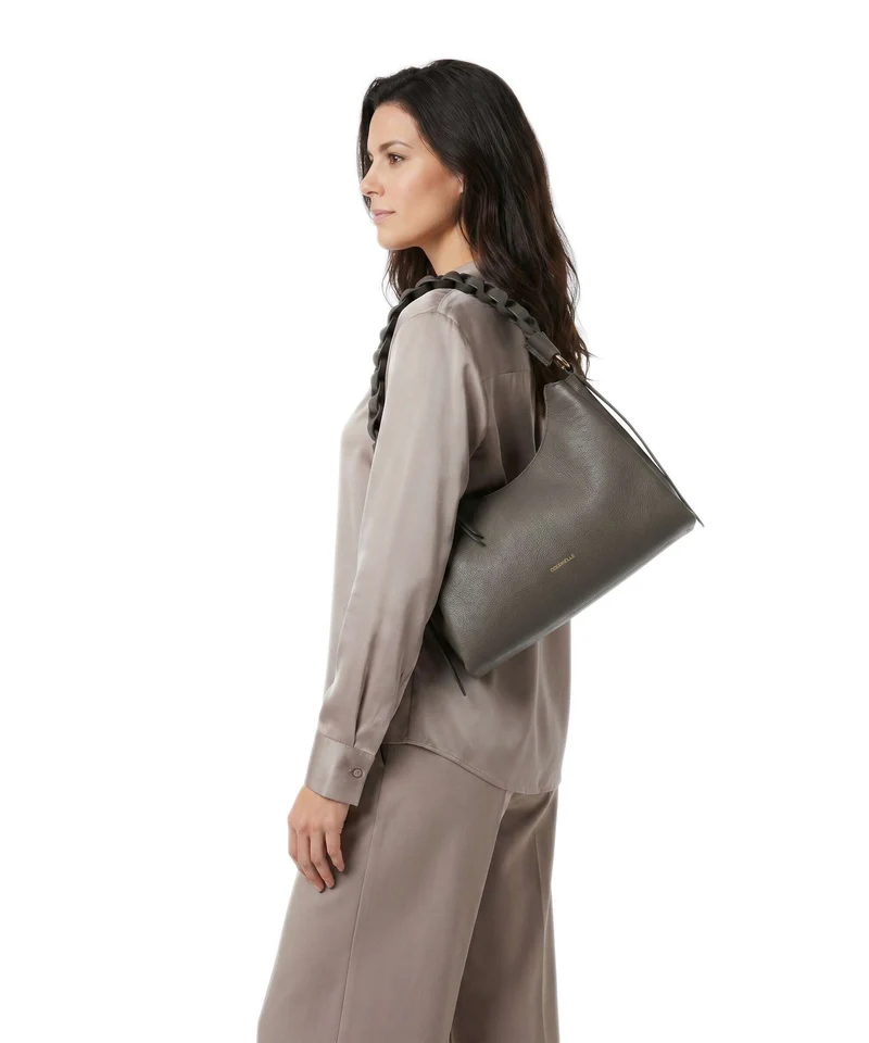 Coccinelle Boheme Grana Double Schultertasche fango/honey