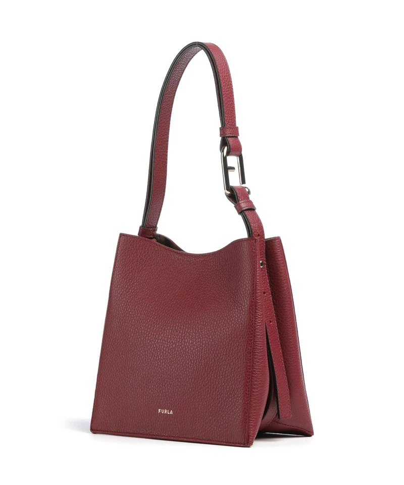 Furla Nuvola Mini Beuteltasche rubino