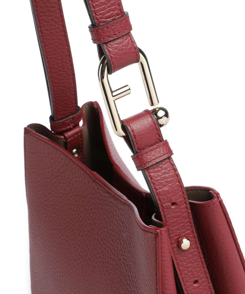 Furla Nuvola Mini Beuteltasche rubino