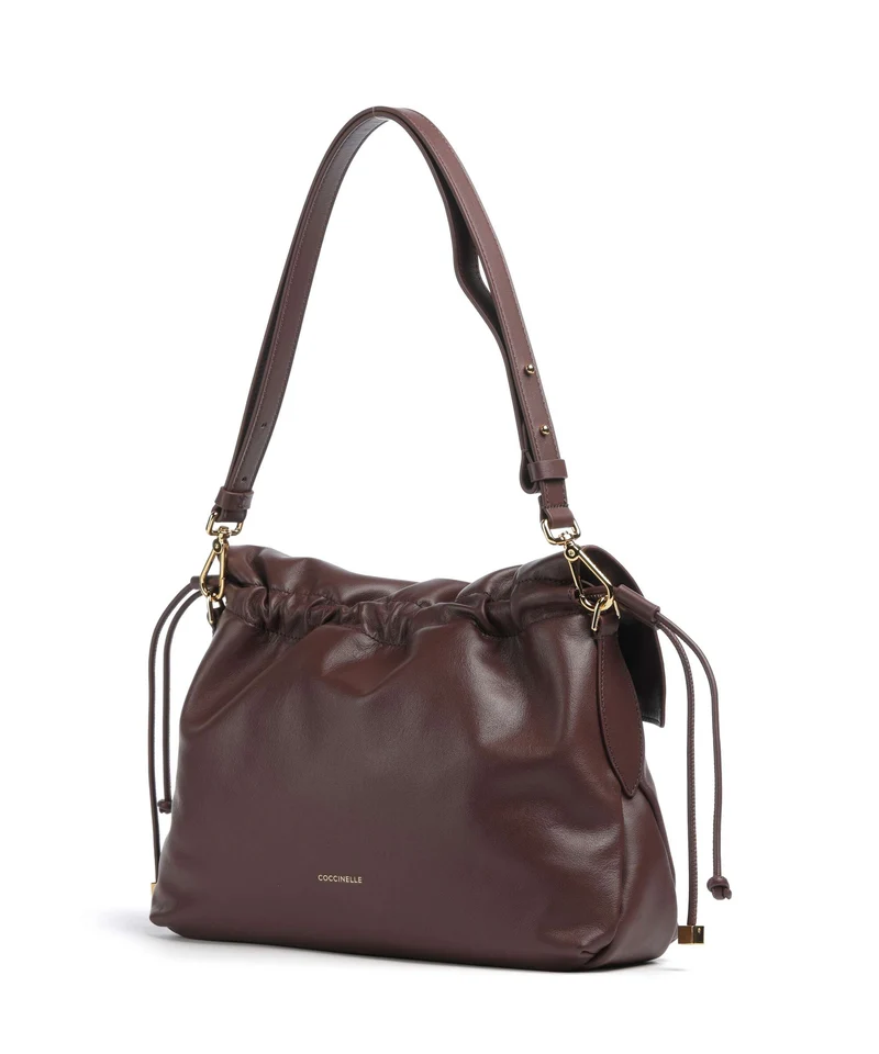 Coccinelle Lidia Beuteltasche berry