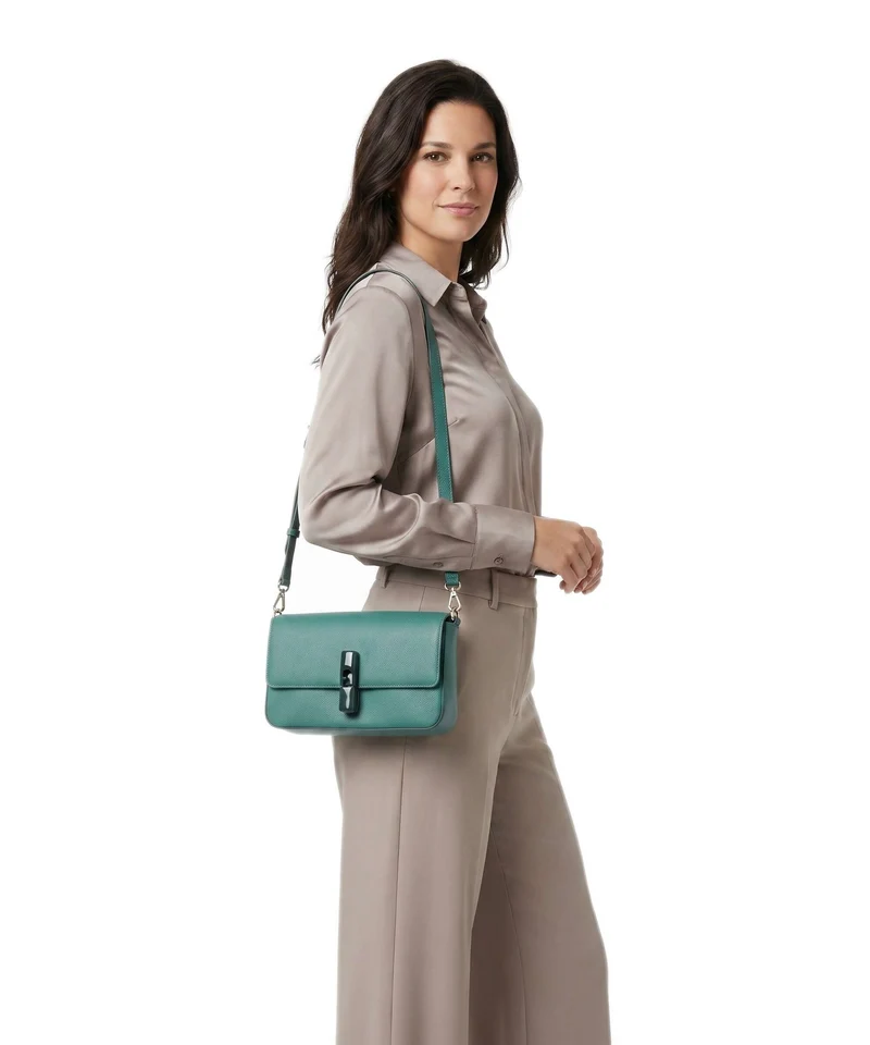 Furla Iride S Umhängetasche jade