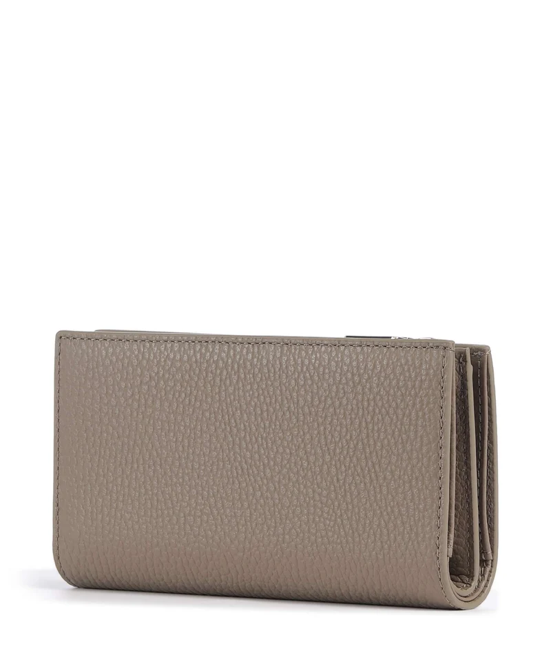 Coccinelle Metallic Soft Geldbörse warm taupe