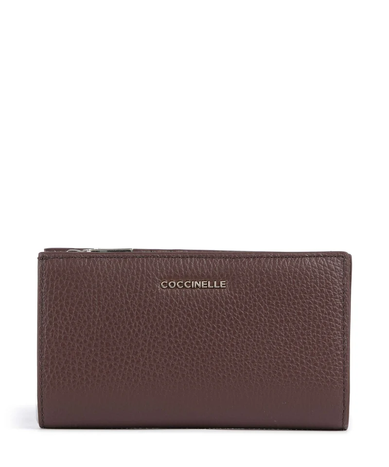 Coccinelle Metallic Soft Geldbörse berry