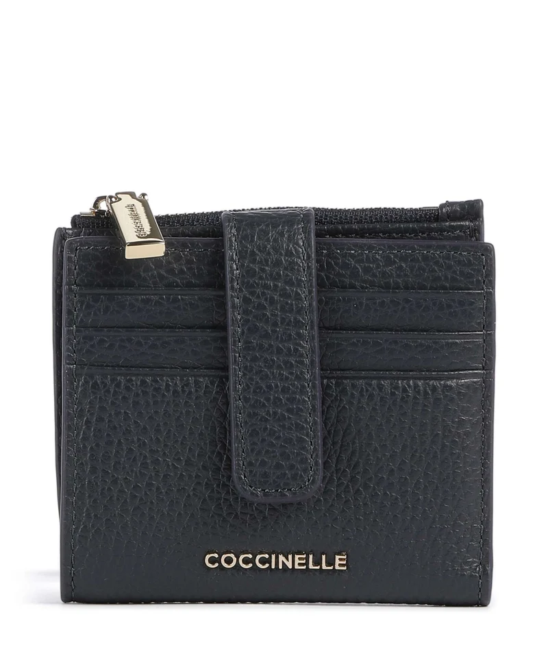 Coccinelle Metallic Soft Geldbörse midnight blue