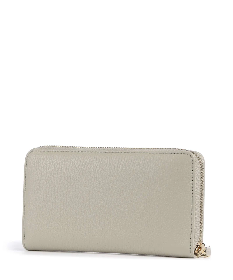 Coccinelle Metallic Soft Geldbörse eucalipto