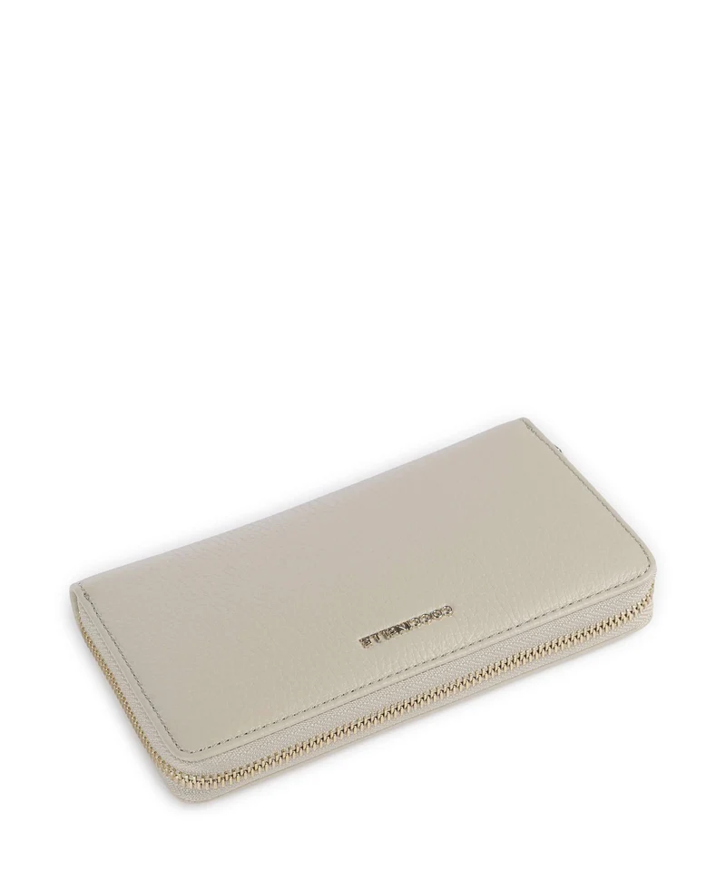 Coccinelle Metallic Soft Geldbörse eucalipto
