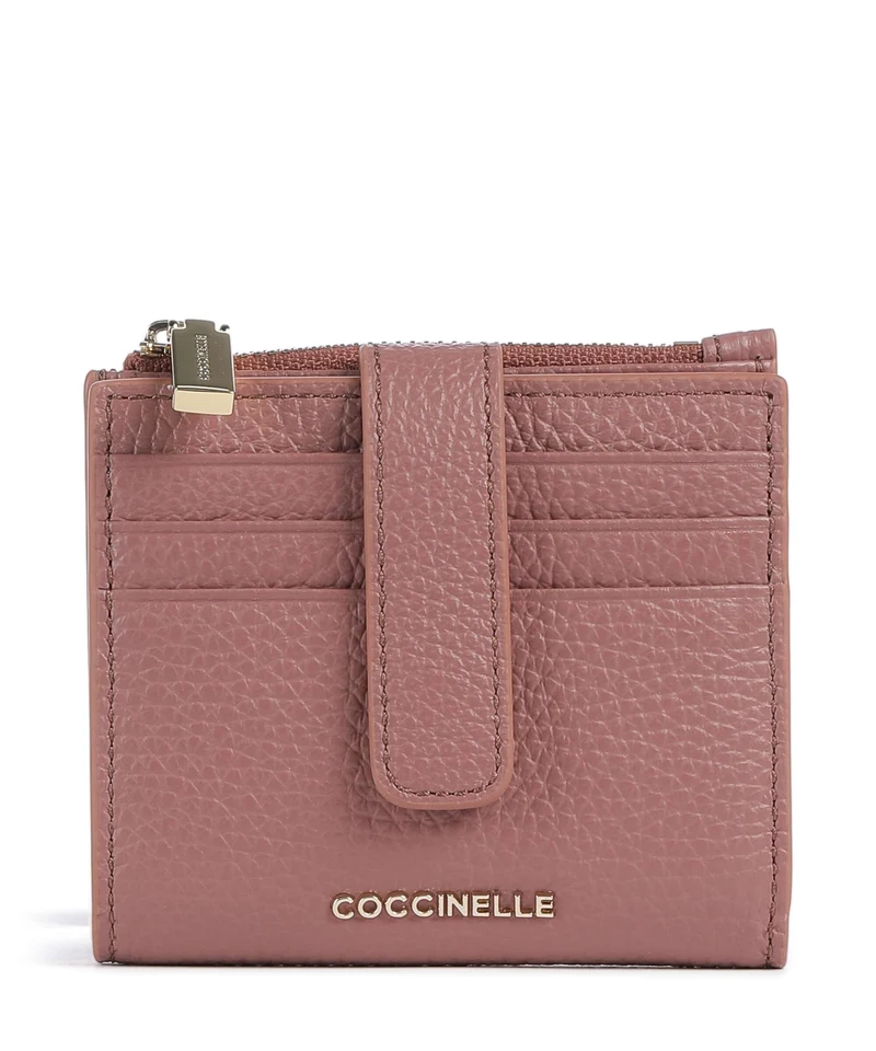 Coccinelle Metallic Soft Geldbörse winter rose