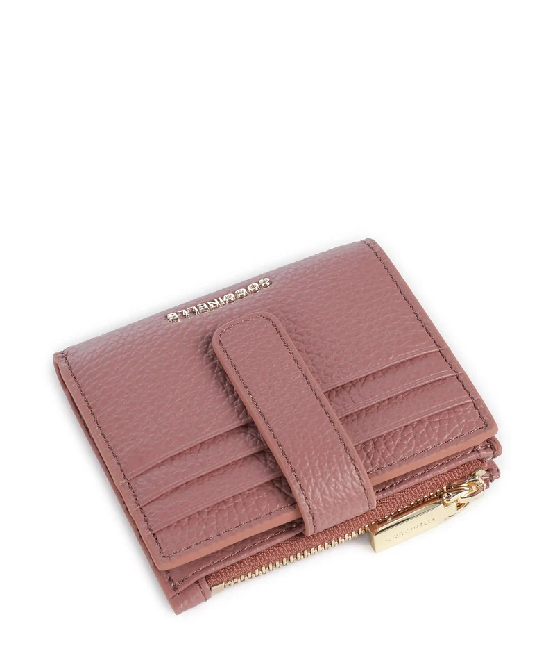 Coccinelle Metallic Soft Geldbörse winter rose