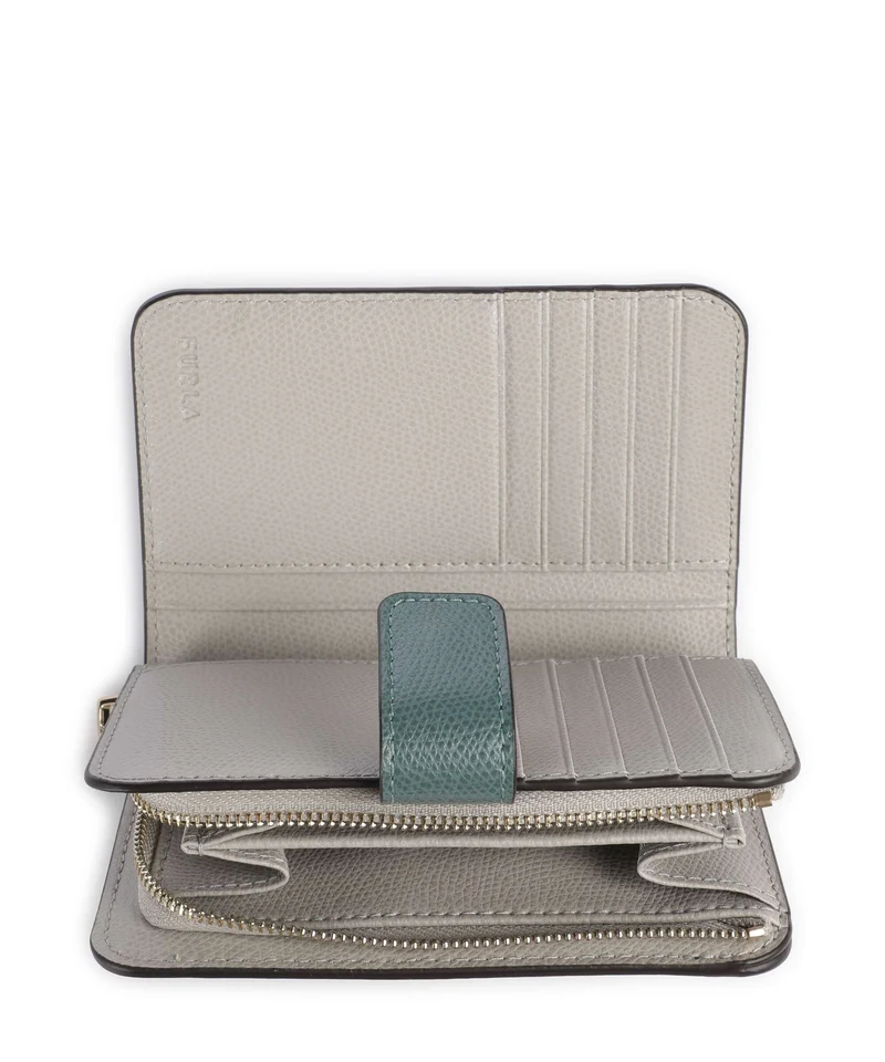 Furla Camelia M Geldbörse edera green/stone gray