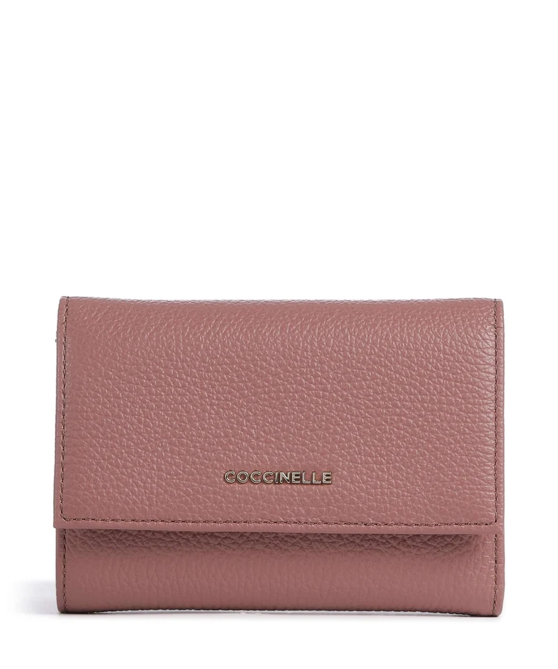 Coccinelle Metallic Soft Geldbörse winter rose