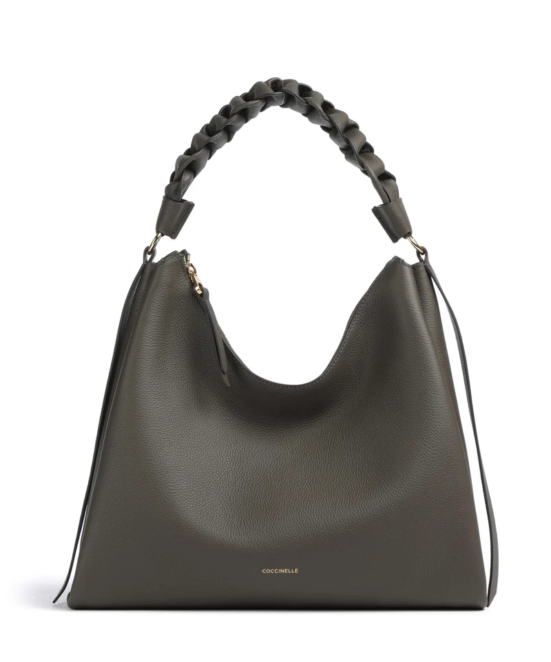 Coccinelle Boheme Grana Double Beuteltasche fango/honey
