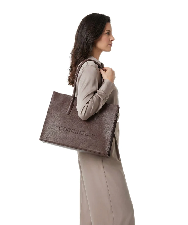 Coccinelle Myrtha Shopper berry