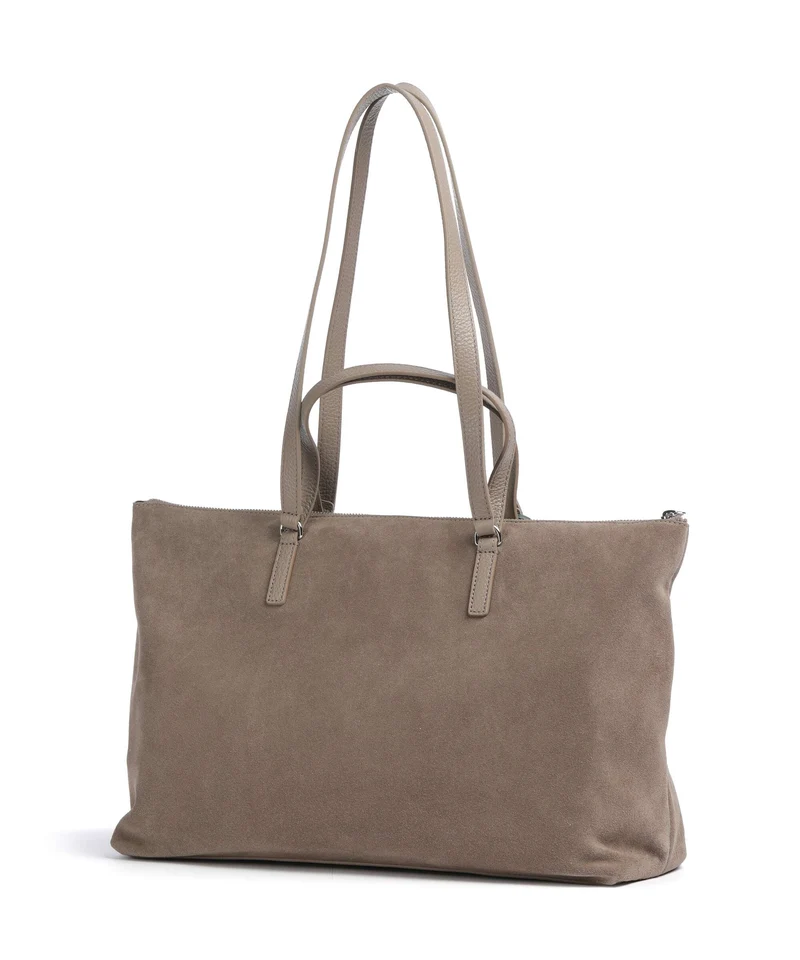 Coccinelle Beat Generation Suede Shopper warm taupe