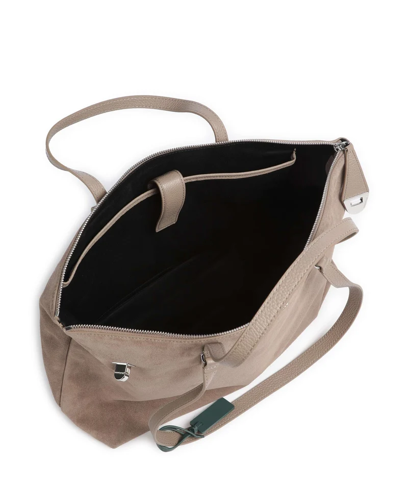 Coccinelle Beat Generation Suede Shopper warm taupe