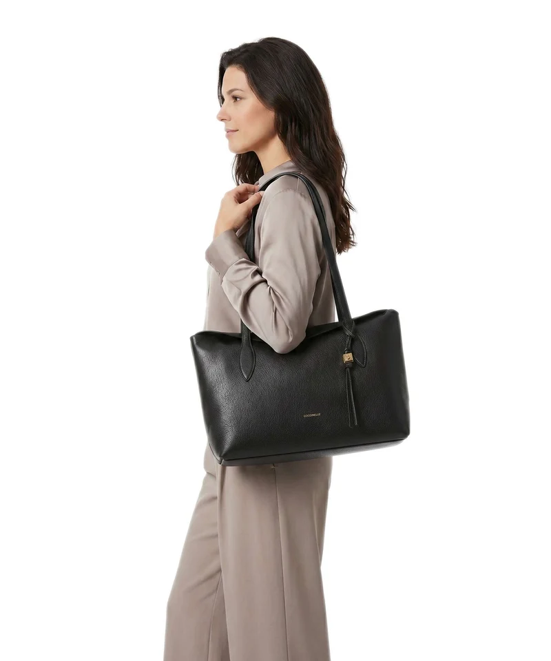 Coccinelle Thess Shopper noir