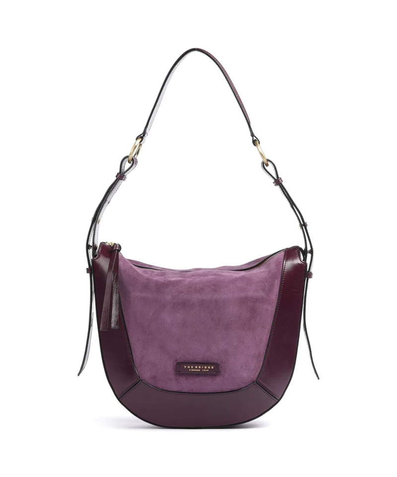 The Bridge Fedora Beuteltasche grape